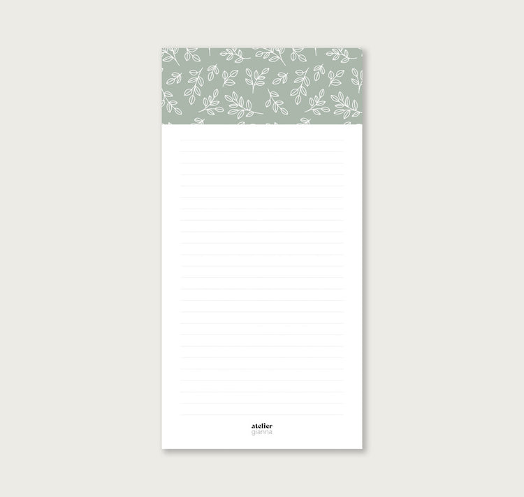 atelier gianna - Notizblock "Linien"