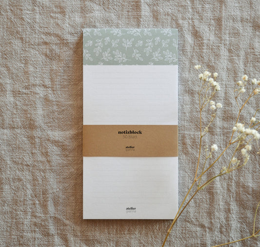 atelier gianna - blocco note "Linee"