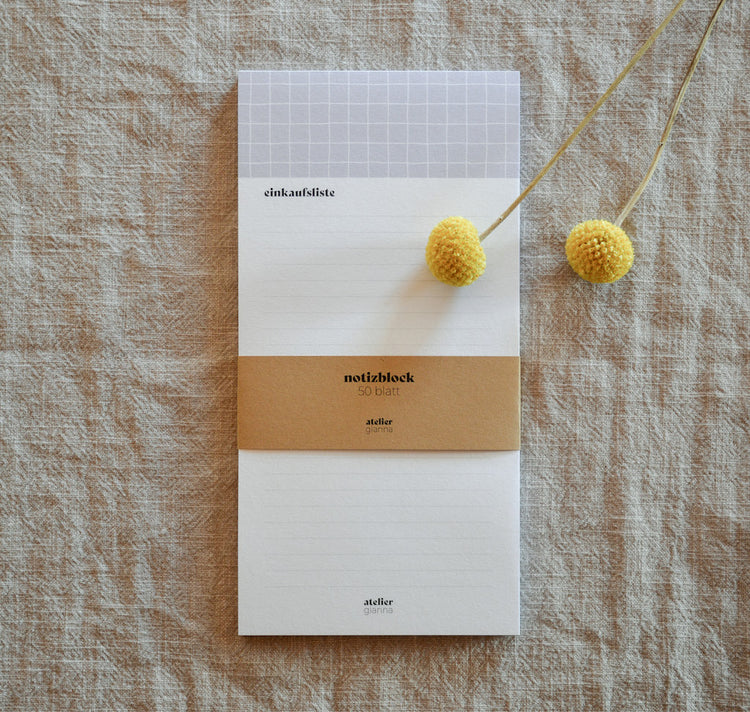 atelier gianna - Blocco note "Lista della spesa"