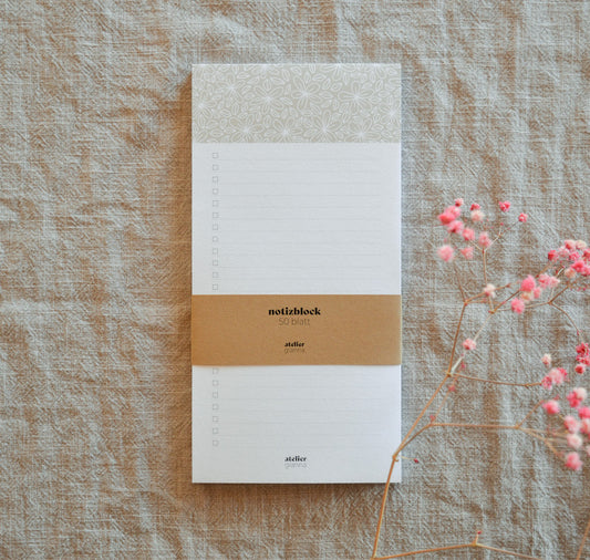 atelier gianna - Notizblock "Liste"