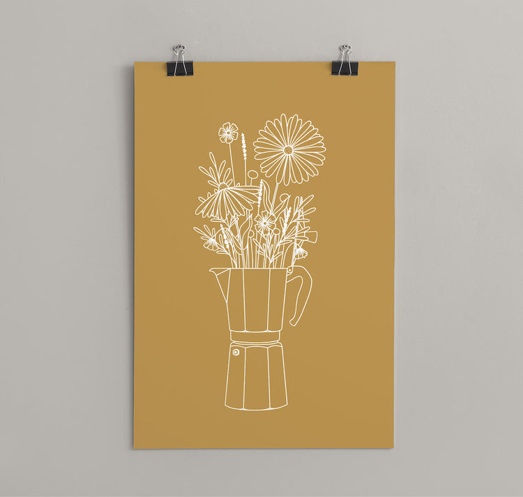 atelier gianna - Plakat "Bialetti"