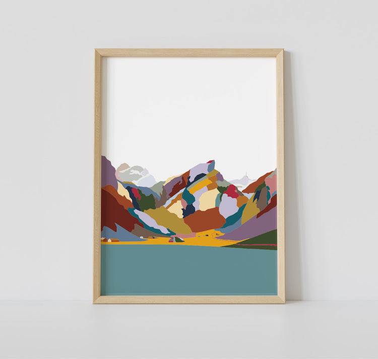 atelier gianna - Plakat "Seealpsee"