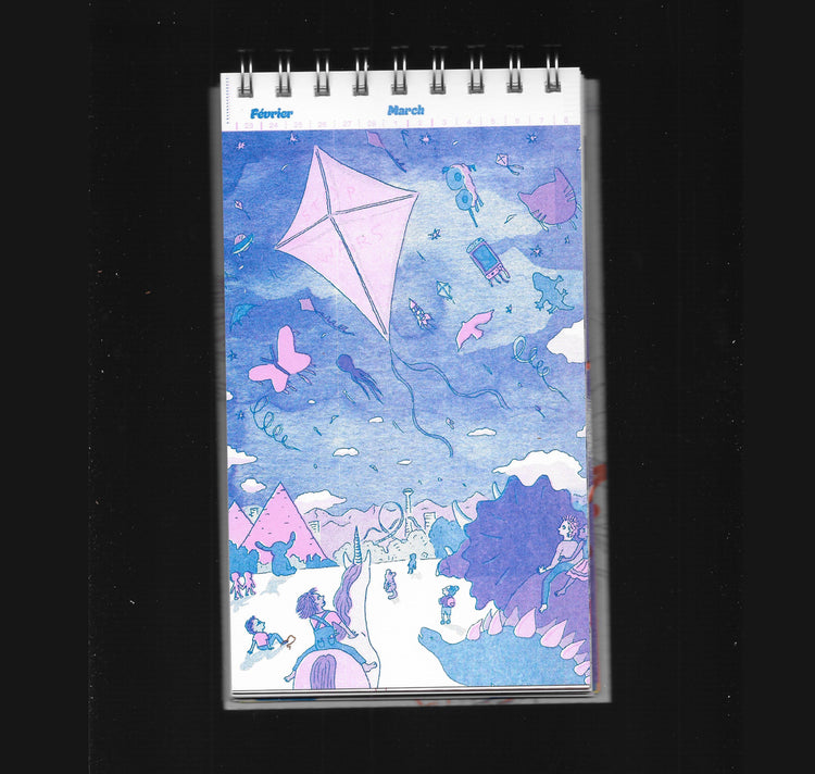 Bianca Caderas & Friends - Wandkalender "the équipe"