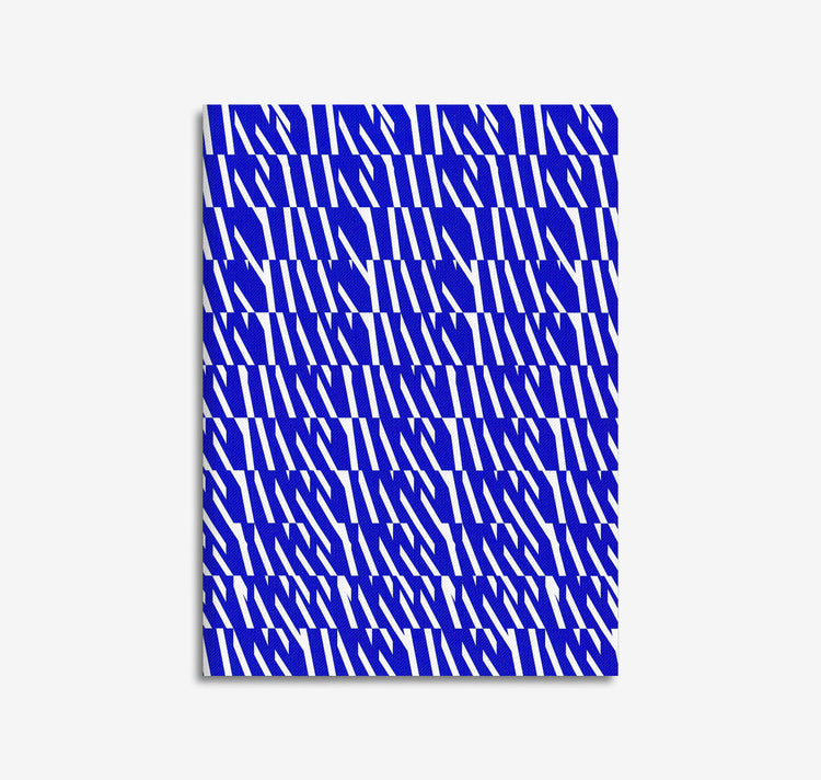 Bienvenue Studios - Notizbuch "Wave N° 2" (royal blue)