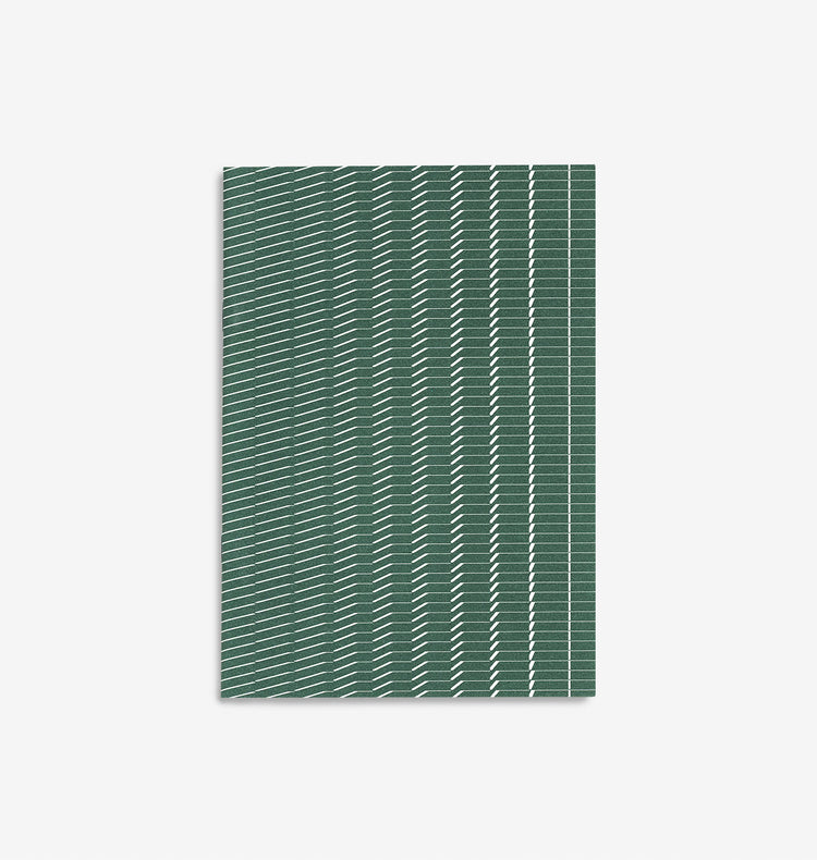 Bienvenue Studios - Notizbuch "Wave N° 1" (forest)