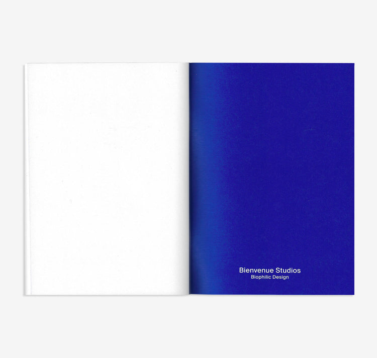 Bienvenue Studios - Notizbuch "Wave N° 2" (royal blue)