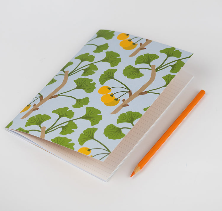 Lisa Voisard - Notizbuch "Ginkgo" A5