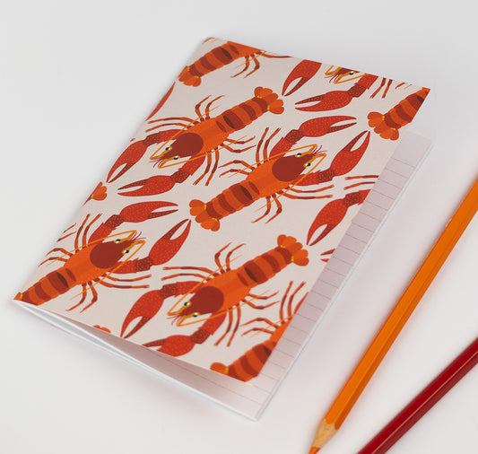 Lisa Voisard - Notizbuch "Hummer" A6