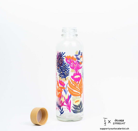 Jolanda Epprecht x CARRY Bottles - Glasflasche