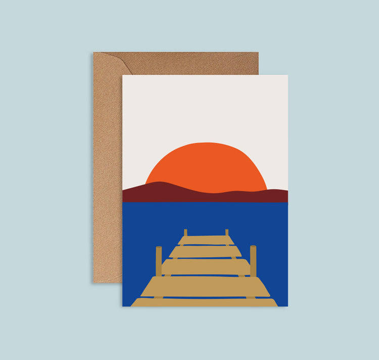 Lisa Voisard - Postkarte "Jetee"