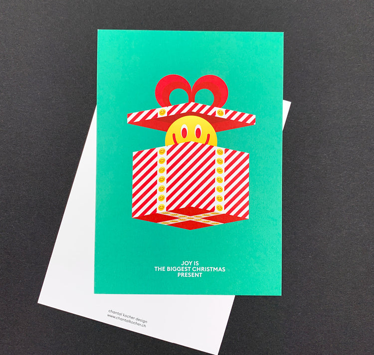 chantal kocher design - Karte "Christmas Gift"