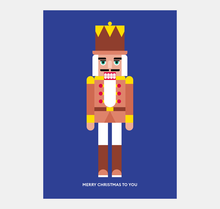 chantal kocher design - Karte "Nutcracker"