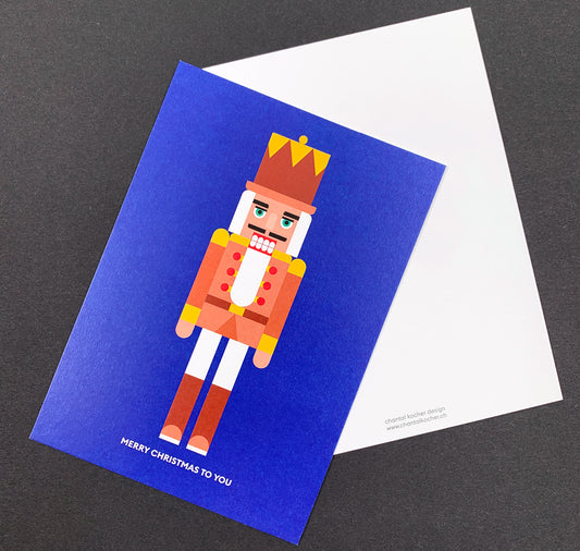 chantal kocher design - Karte "Nutcracker"