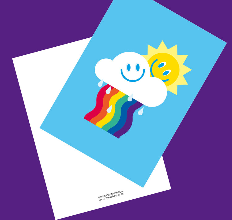 chantal kocher design - Karte "Sky Crush"