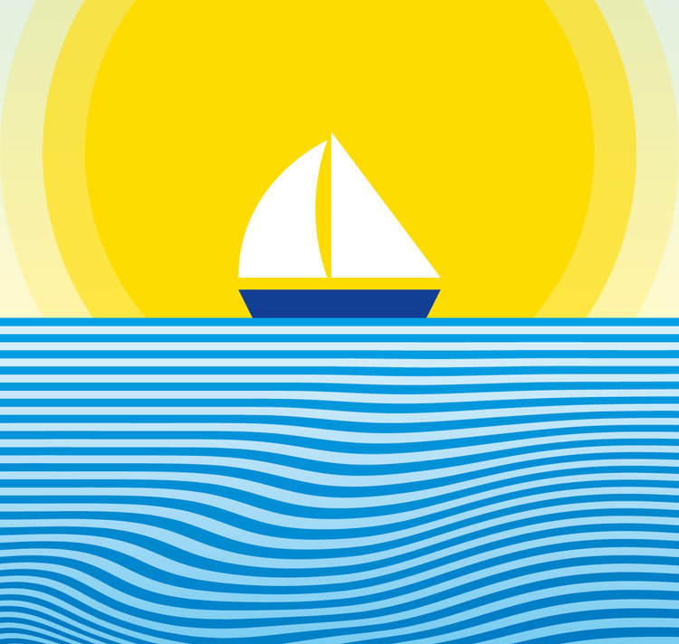 design di chantal kocher - poster "Giornata della barca"