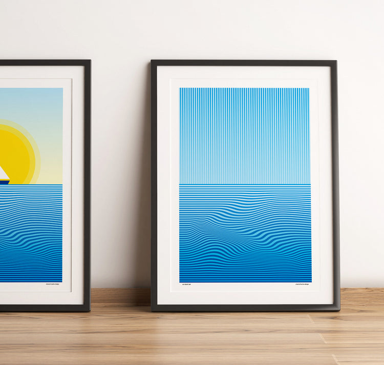 design di chantal kocher - poster "No Boat Day"