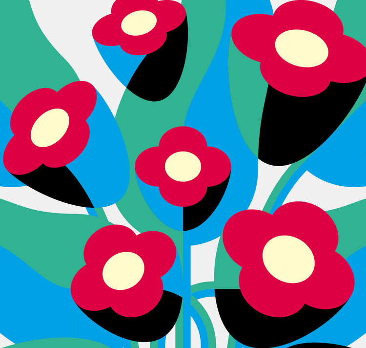design di chantal kocher - poster "Fiori per te"
