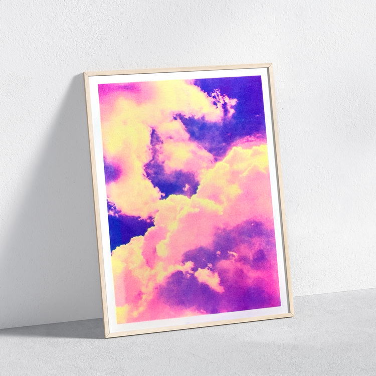 Judith Hirsch - Plakat "Clouds"