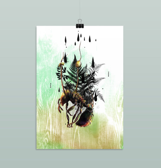 Celine Geser - Poster "Luna di tigre"