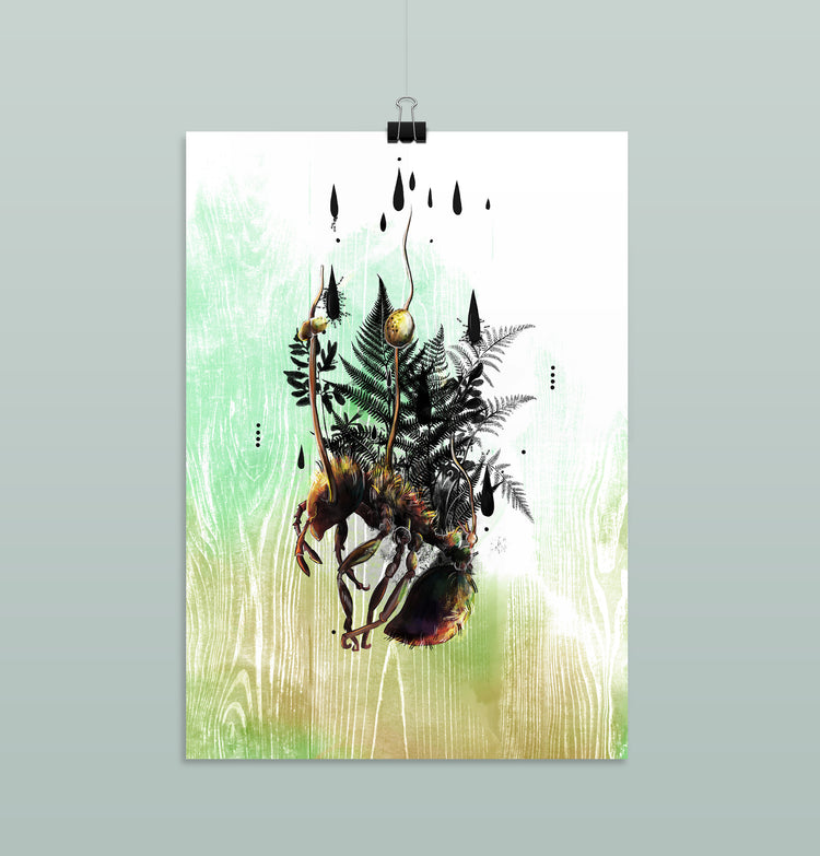 Celine Geser - Poster "Luna di tigre"