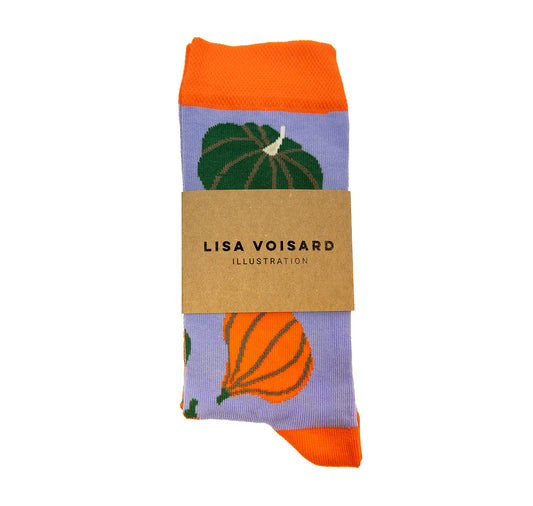 Lisa Voisard - Socken "Kürbise"