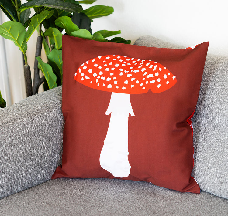 Lisa Voisard - Cuscino "Amanita muscaria"