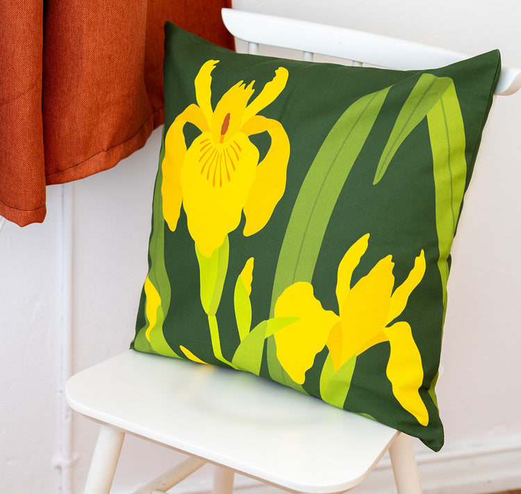 Lisa Voisard - Cuscino Marsh Iris