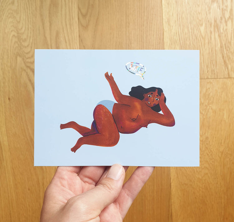 Daria & Patricia - Postkartenset "Glitzer"