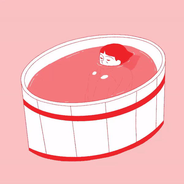 Camille Bovey - Plakat "Dive in"