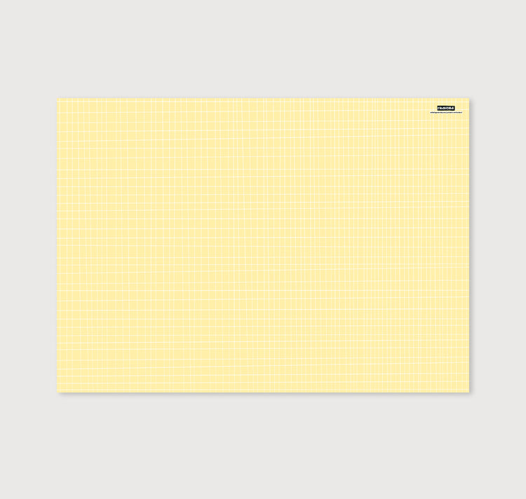 estheticgoods - Geschenkpapier (gelb kariert)