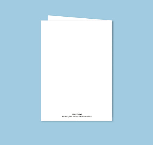 estheticgoods - Cartolina "Candela di Natale"