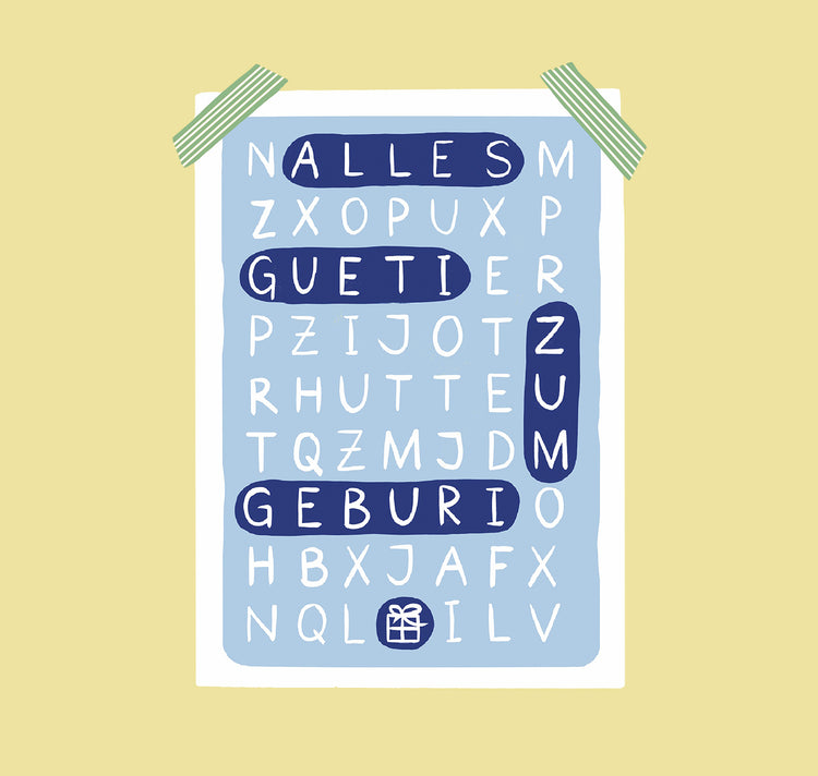 estheticgoods - Cartolina "Alles Gueti"