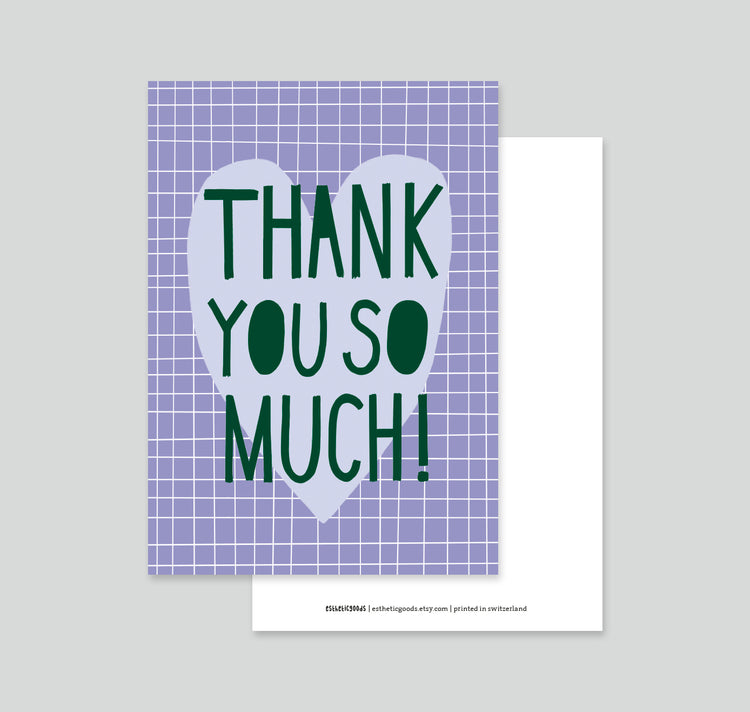 estheticgoods - Cartolina "Grazie"
