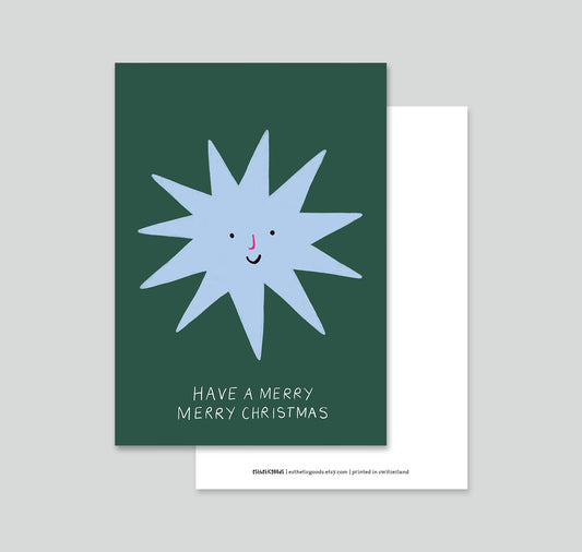 estheticgoods - Postkartenset "Weihnachtsstern"