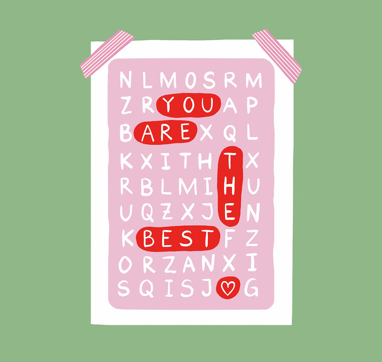 estheticgoods - Cartolina "Sei il migliore"