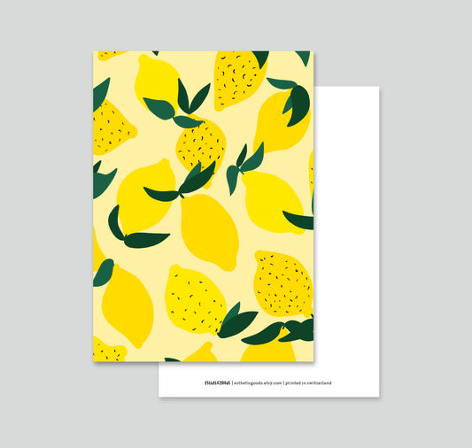 estheticgoods - Cartolina "Limone"