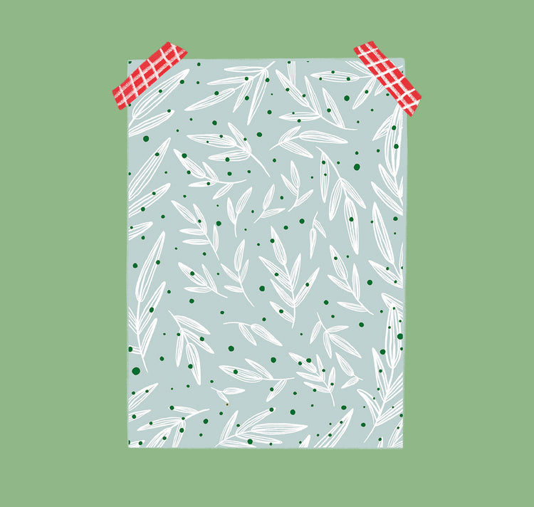 estheticgoods - Postkarte "Zweige" (rosa)