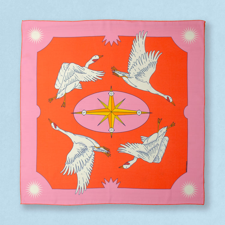 Maison & Maison - Foulard "wild birds"