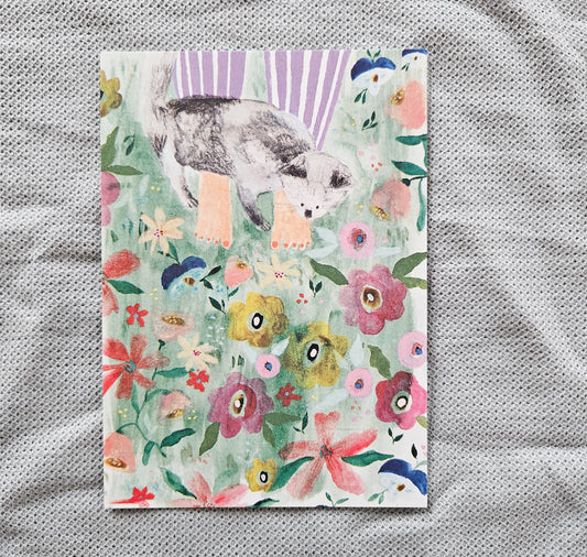 froleinmint - Karte "Katzengruss"