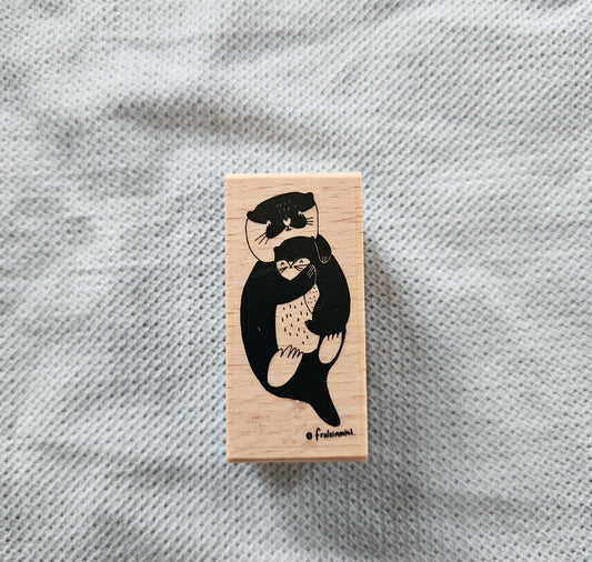 froleinmint - Stempel "Otter Umarmung"