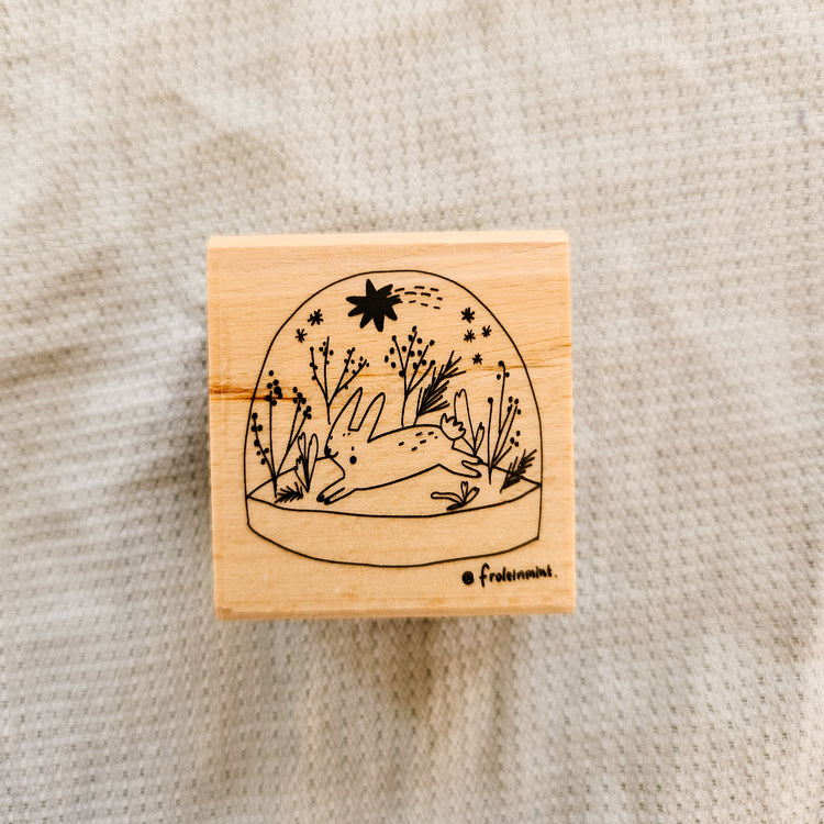froleinmint - Stempel "Schneekugel"