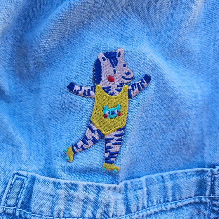 froleinmint - Bügelpatch "Zebra"