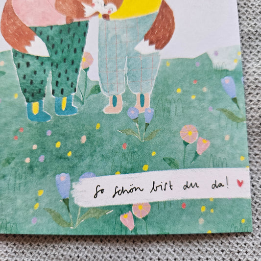 froleinmint - Karte "Fuxxigs Welcome"