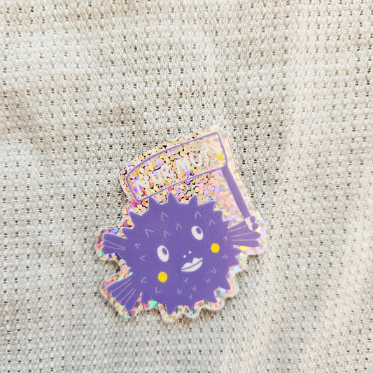 froleinmint - Sticker "Power Mut Fisch"