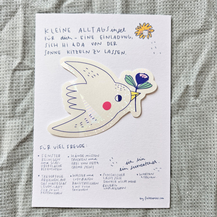froleinmint - Suncatcher "Flieg kleiner Vogel"