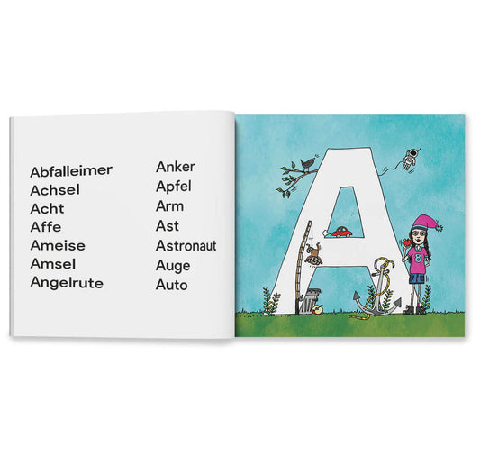 Clarissa Schwarz – Buch "Galinka und das ABC"