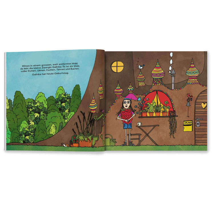 Clarissa Schwarz – Libro "Galinka festeggia il suo compleanno"