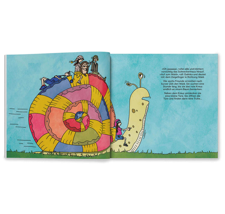 Clarissa Schwarz – Libro "Galinka festeggia il suo compleanno"