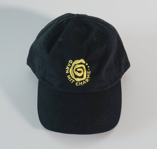Garn mit Charme - Cap (schwarz)