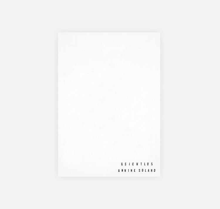 gsichtlos - Postkarte "lueg zu dir"